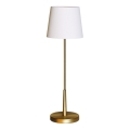 ByRydens - Stolna lampa LUMI 1xE27/8W/230V bijela/zlatna 68,5 cm