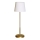 ByRydens - Stolna lampa LUMI 1xE27/8W/230V bijela/zlatna 68,5 cm