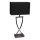 ByRydens - Stolna lampa OMEGA 1xE27/5W/230V crna
