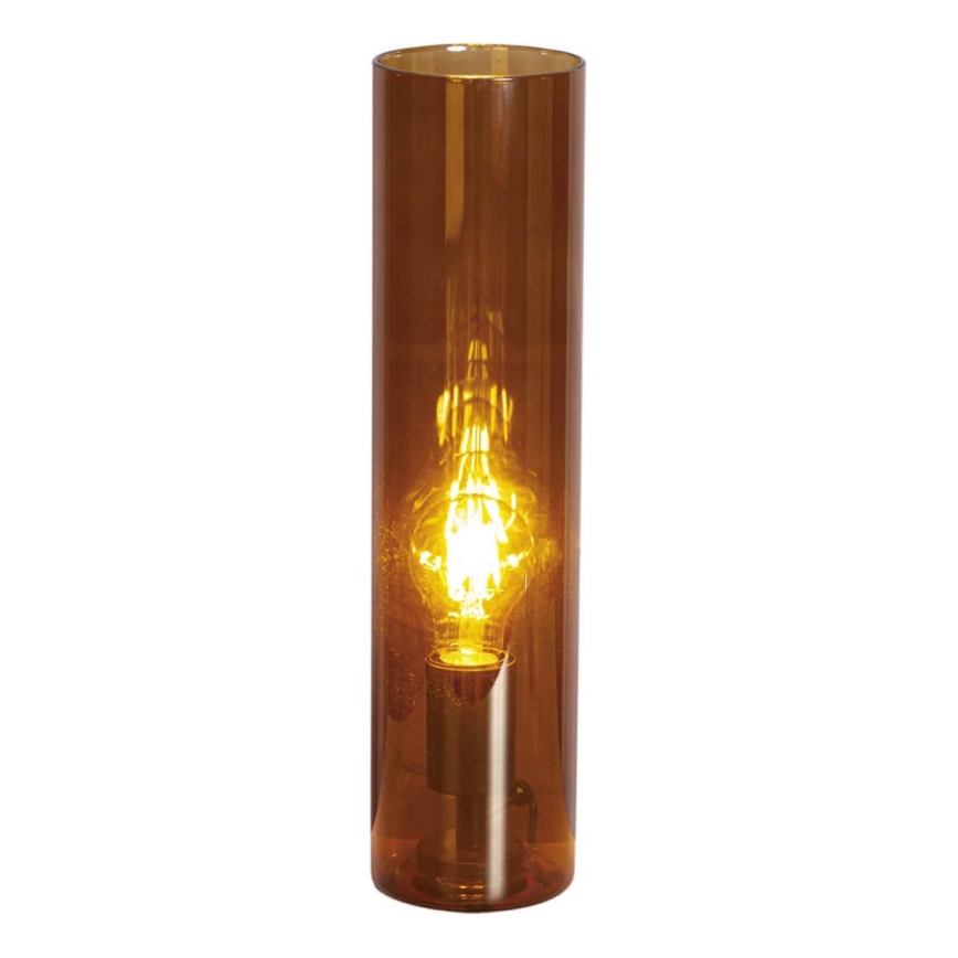 ByRydens - Stolna svjetiljka FLAKE 1xE27/5W/230V smeđa/zadimljena