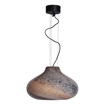 ByRydens - Viseći luster na kabelu MIRA 1xE27/5W/230V smeđa