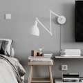 ByRydens - Zidna lampa BAZAR 1xE27/5W/230V bijela