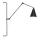 ByRydens - Zidna lampa YUKON 1xE27/5W/230V crna