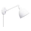 ByRydens - Zidna svjetiljka BAZAR 1xE27/5W/230V bijela
