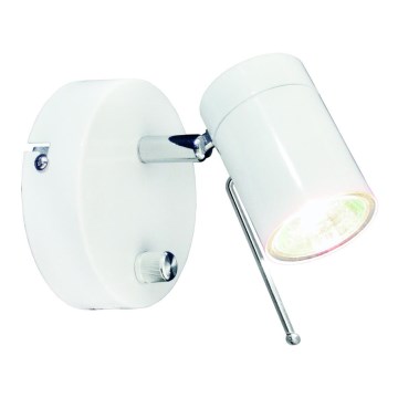 ByRydens - Zidna točkasta svjetiljka s prigušivanjem CORRECT 1xGU10/7W/230V bijela