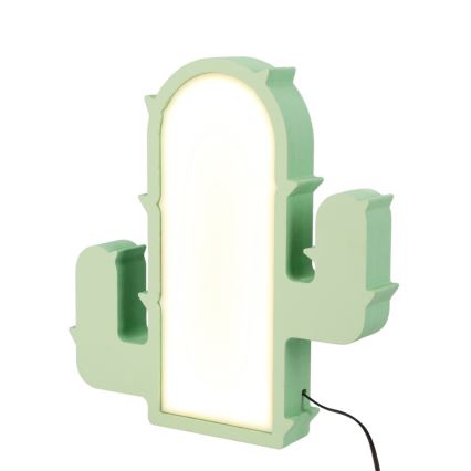 CACTUS LED dječja stolna lampa 10W 230V zelena
