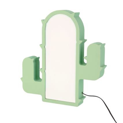 CACTUS LED dječja stolna lampa 10W 230V zelena