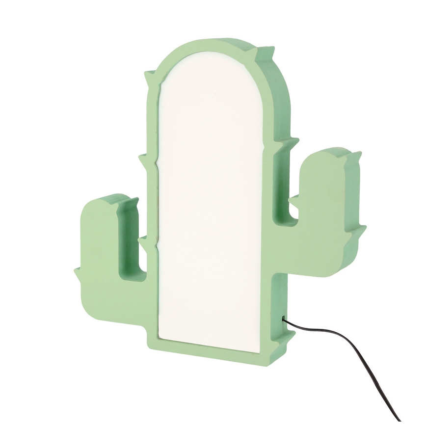 CACTUS LED dječja stolna lampa 10W 230V zelena