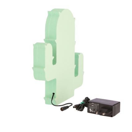CACTUS LED dječja stolna lampa 10W 230V zelena