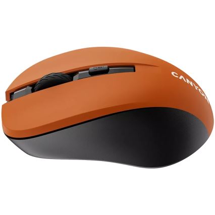 Canyon - Bežični miš 800/1000/1200 DPI 2xAAA narančasta