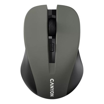 Canyon - Bežični miš 800/1000/1200 DPI 2xAAA siva