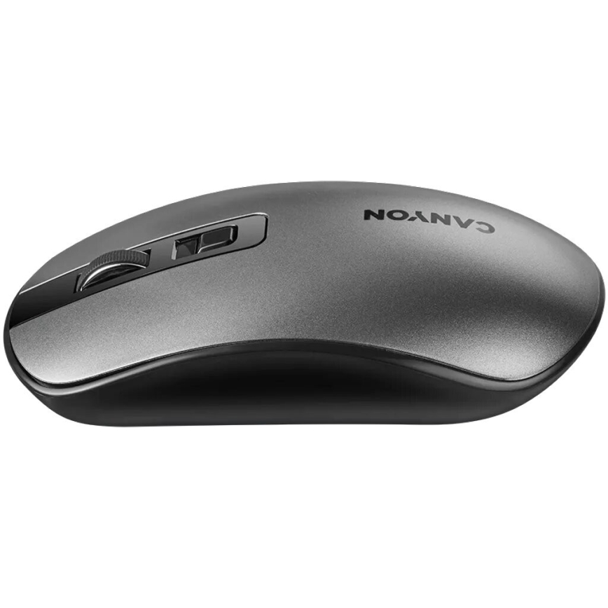 Canyon - Bežični miš 800/1200/1600 DPI siva
