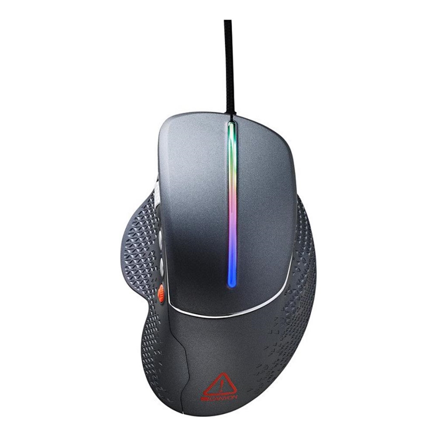 Canyon - LED RGB Gaming miš 800/1600/2400/3200/4800/6400 DPI