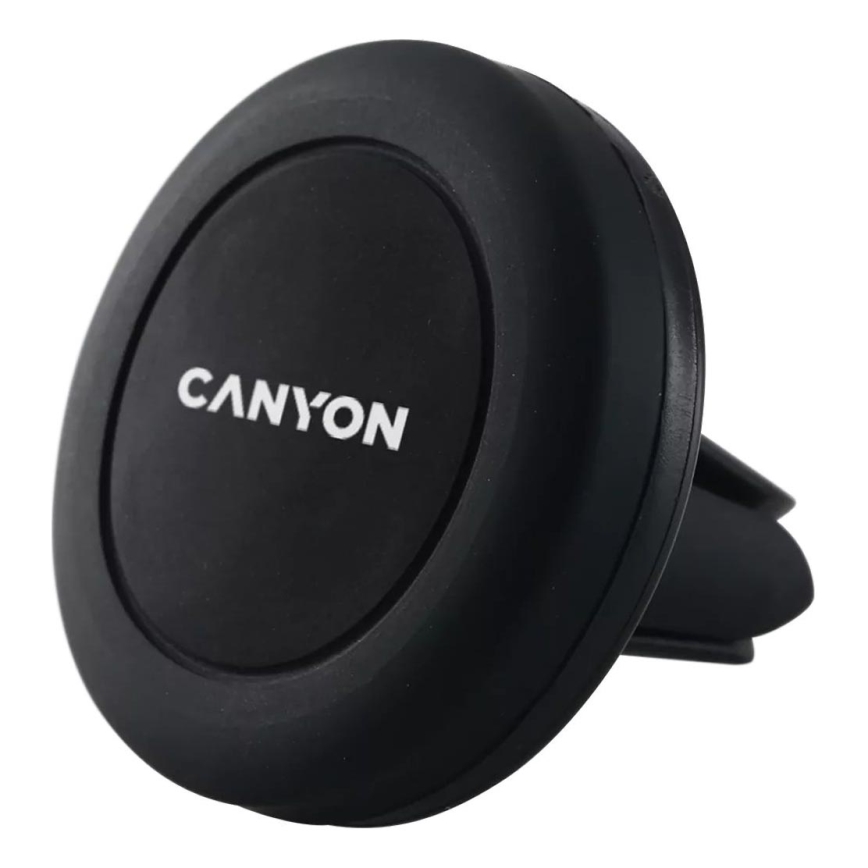 Canyon - Magnetni auto držač za mobitel okrugli crna