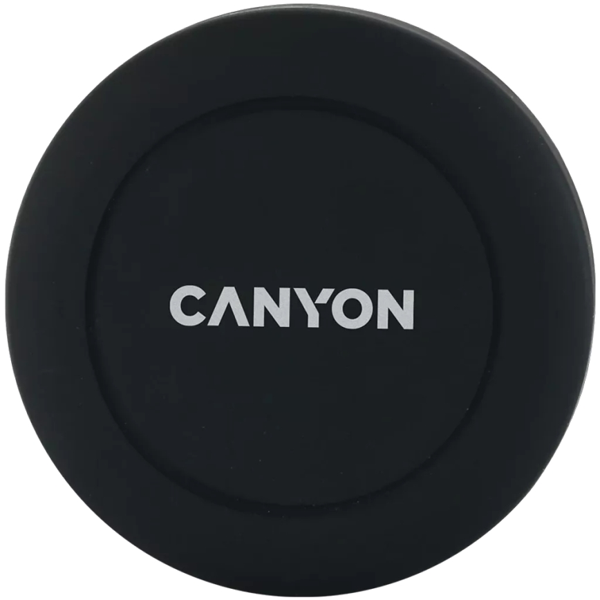 Canyon - Magnetni auto držač za mobitel okrugli crna