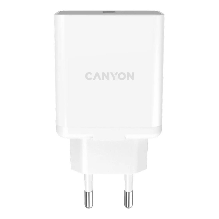 Canyon - Punjač adapter 1xUSB/230V