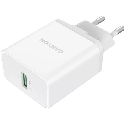 Canyon - Punjač adapter 1xUSB/230V