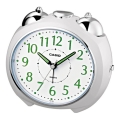 Casio - Budilica 1xLR14 bijela/sjajni krom
