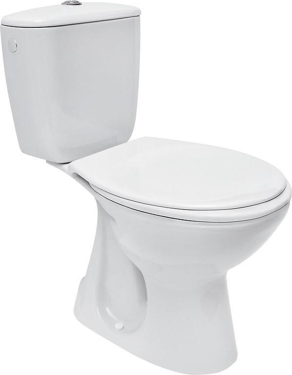 Cersanit K08-029 - Samostojeća WC školjka s daskom PRESIDENT keramika/bijela