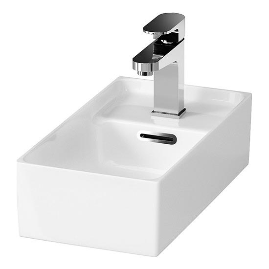 Cersanit K114-004 - Umivaonik za ploču CREA 22x40 cm keramika/sjajna bijela