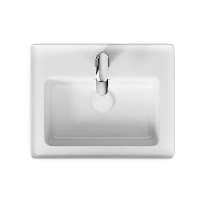 Cersanit K114-005 - Ugradbeni umivaonik CREA 40x50,5 cm keramika/sjajna bijela