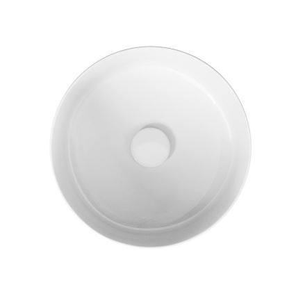 Cersanit K114-020 - Umivaonik za ploču CREA promjera 38 cm keramika/sjajna bijela