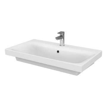 Cersanit K116-013-ECO - Ugradbeni umivaonik MODUO 45x80 cm keramika/sjajna bijela
