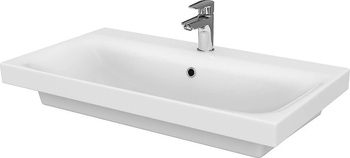 Cersanit K116-013 - Ugradbeni umivaonik MODUO 45x80 cm keramika/sjajna bijela