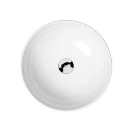 Cersanit K116-048-ECO - Nadgradni umivaonik MODUO, Ø 40 cm, keramika/sjajna bijela