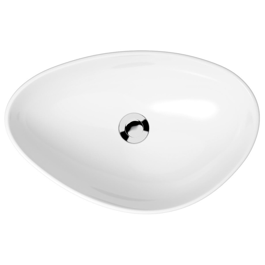 Cersanit K116-052 - Umivaonik za ploču MODUO 36,5x56,5 cm keramika/sjajno bijela