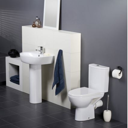 Cersanit K27-062 - Samostojeća WC školjka PARVA keramika/bijela