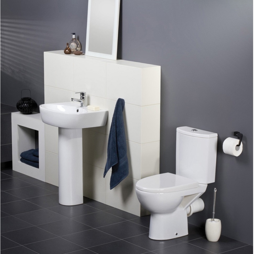 Cersanit K27-062 - Samostojeća WC školjka PARVA keramika/bijela