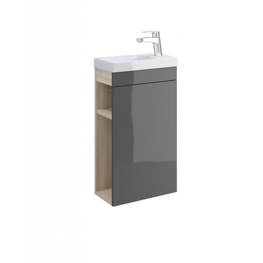 Cersanit K32-001-BOX - Umivaonik na ploču/zidni COMO 22x40 cm keramika/sjajna bijela