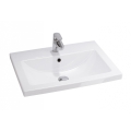 Cersanit K32-003-BOX - Umivaonik COMO 45x60 cm, nadpultni ili zidni, keramika, sjajna bijela