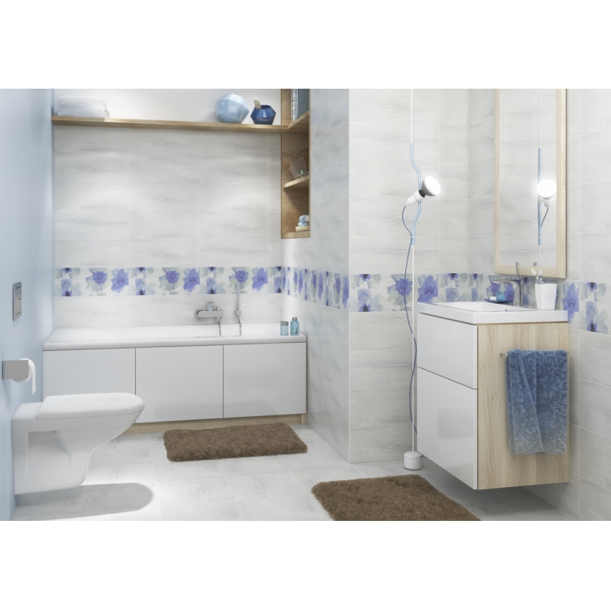 Cersanit K32-003-BOX - Umivaonik COMO 45x60 cm, nadpultni ili zidni, keramika, sjajna bijela