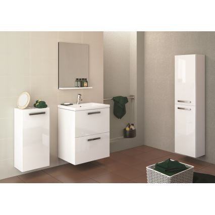 Cersanit K32-003-BOX - Umivaonik COMO 45x60 cm, nadpultni ili zidni, keramika, sjajna bijela