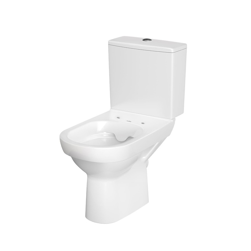 Cersanit K35-035 - Samostojeća WC školjka s daskom CITY keramika/bijela