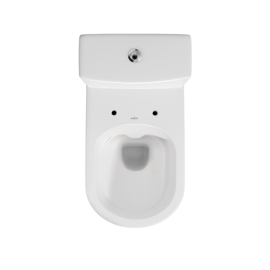 Cersanit K35-035 - Samostojeća WC školjka s daskom CITY keramika/bijela