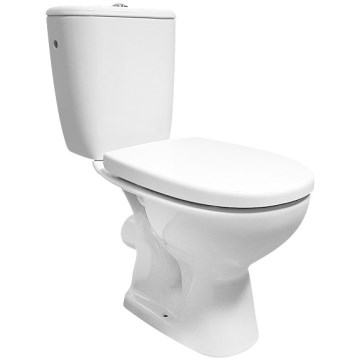 Cersanit K667-052 - Samostojeća WC školjka s daskom ARTECO keramika/bijela
