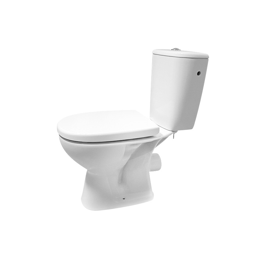 Cersanit K667-052 - Samostojeća WC školjka s daskom ARTECO keramika/bijela