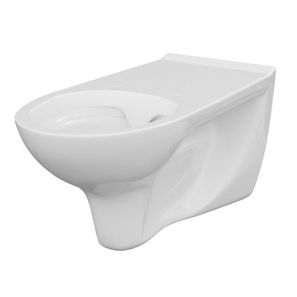 Cersanit K670-002 - Viseća WC školjka bez ruba ETIUDA keramika/bijela