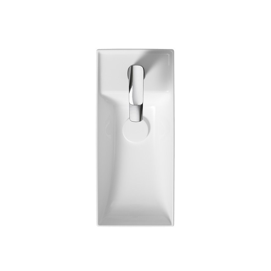 Cersanit K677-005 - Umivaonik za ploču LARGA 22x50 cm keramika/sjajna bijela