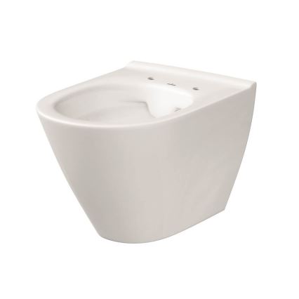 Cersanit K701-104 - Viseća WC školjka s daskom CITY OVAL keramika/bijela