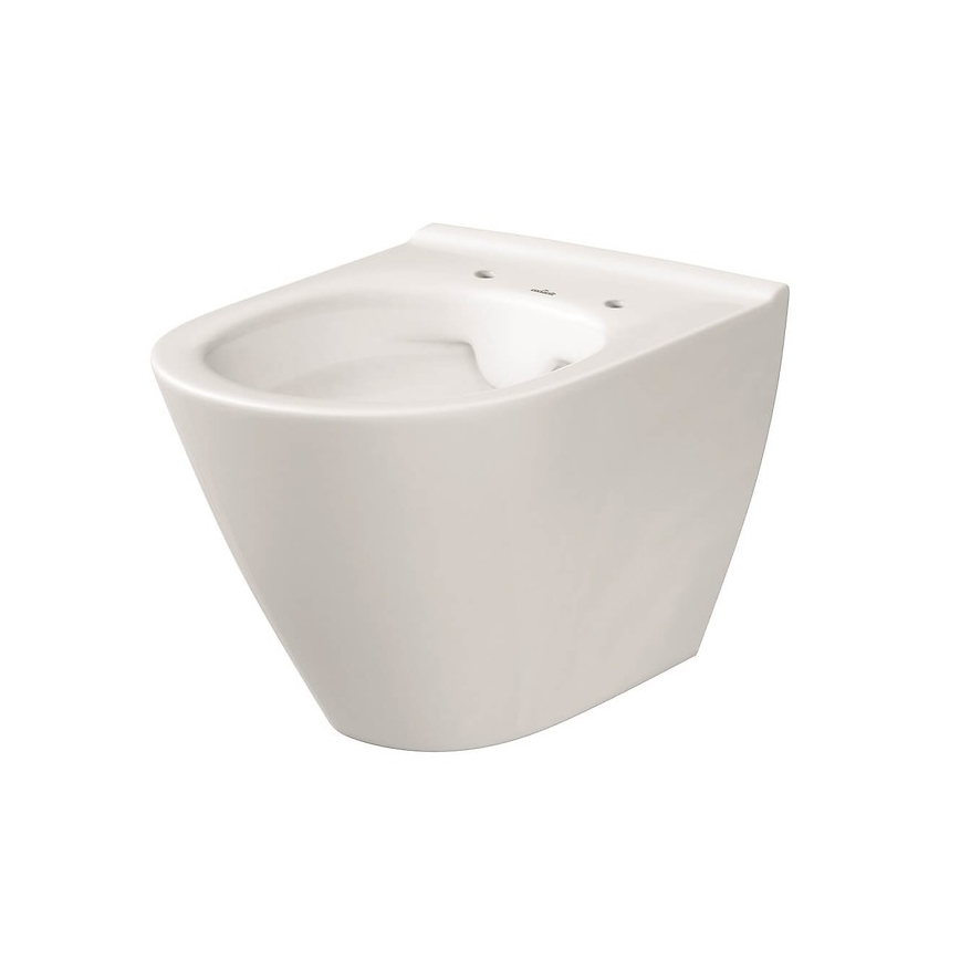 Cersanit K701-104 - Viseća WC školjka s daskom CITY OVAL keramika/bijela