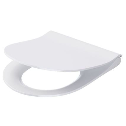 Cersanit K701-104 - Viseća WC školjka s daskom CITY OVAL keramika/bijela