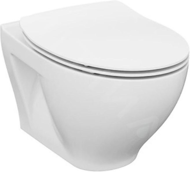 Cersanit K701-147 - Viseća WC školjka s daskom SAVIO keramika/bijela