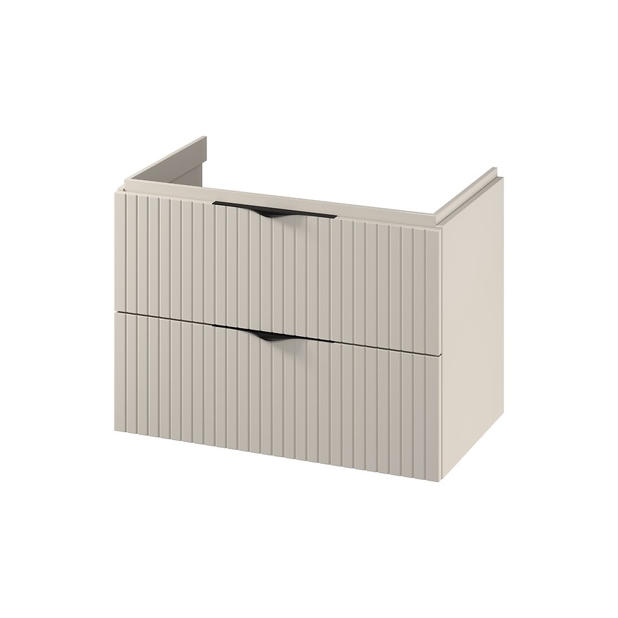 Cersanit S1015-003 - Zidni kupaonski ormarić za umivaonik TIRSO 80x55x45 cm bež