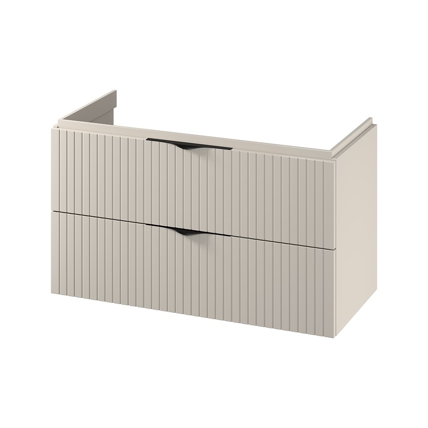 Cersanit S1015-013 - Zidni kupaonski ormarić ispod umivaonika TIRSO 100x45 cm bež