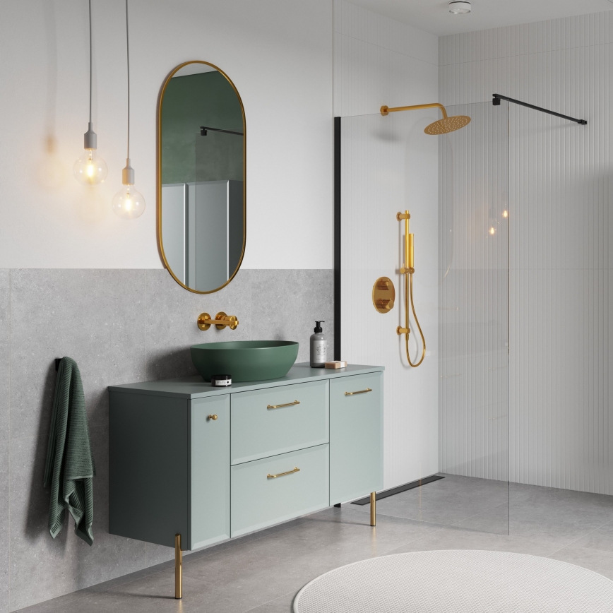 Cersanit S1022-008 - Zidni kupaonski ormarić MILLE 20x45 cm mint