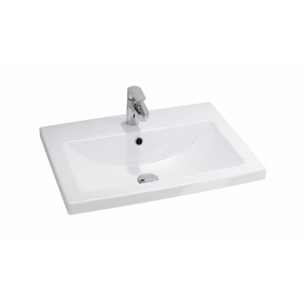 Cersanit S801-147-DSM - Zidna kupaonska ormarić s umivaonikom LARA 46x60 cm bijela